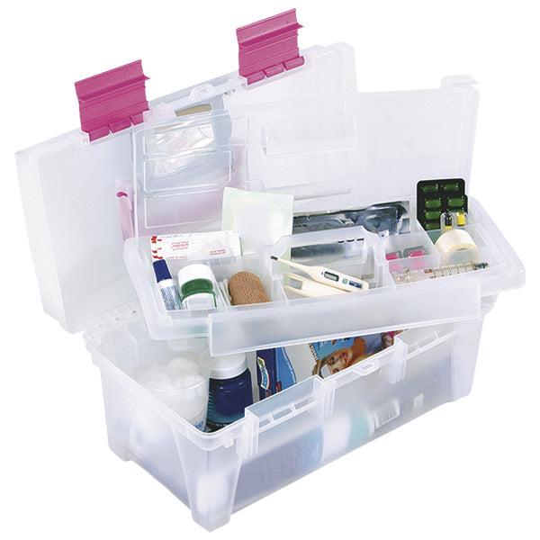 CAJA VANITY 4767 16 NATURAL/ROSADO