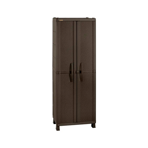 Armario 7188-XP Rimax color wengue apariencia Rattan
