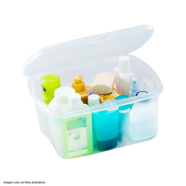 Caja organizadora ultraliviana 9774-XP color natural Rimax