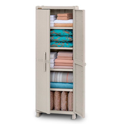 Armario plástico, modelo 10365-XP color Taupe