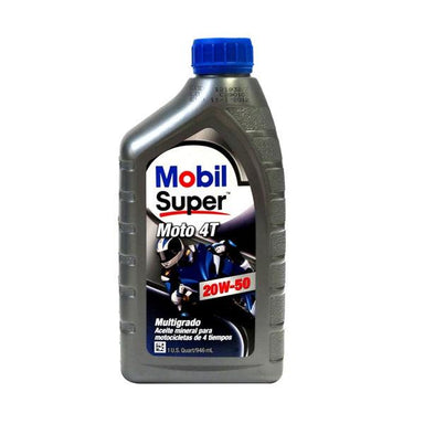 Aceite Mobil Super 4T 20W50 1 4 IBAKR25XM03