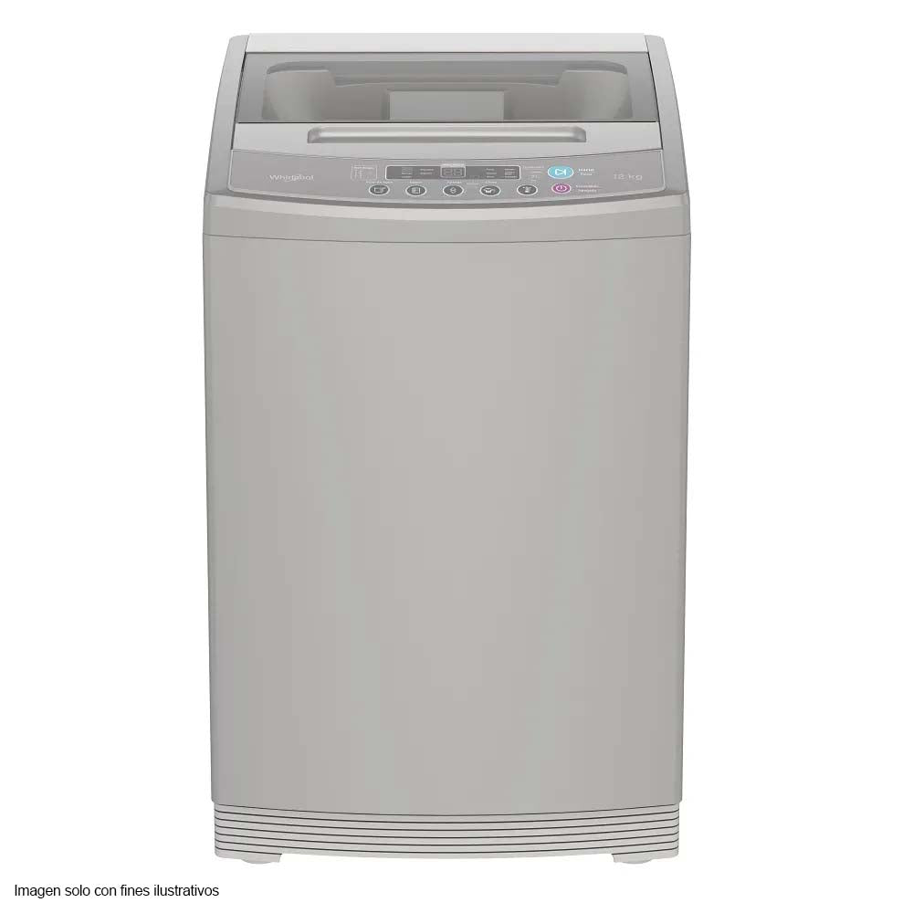 Lavadora 12 kg WWI12ASHLS whirlpool carga superior, tecnología de lavado Imperller