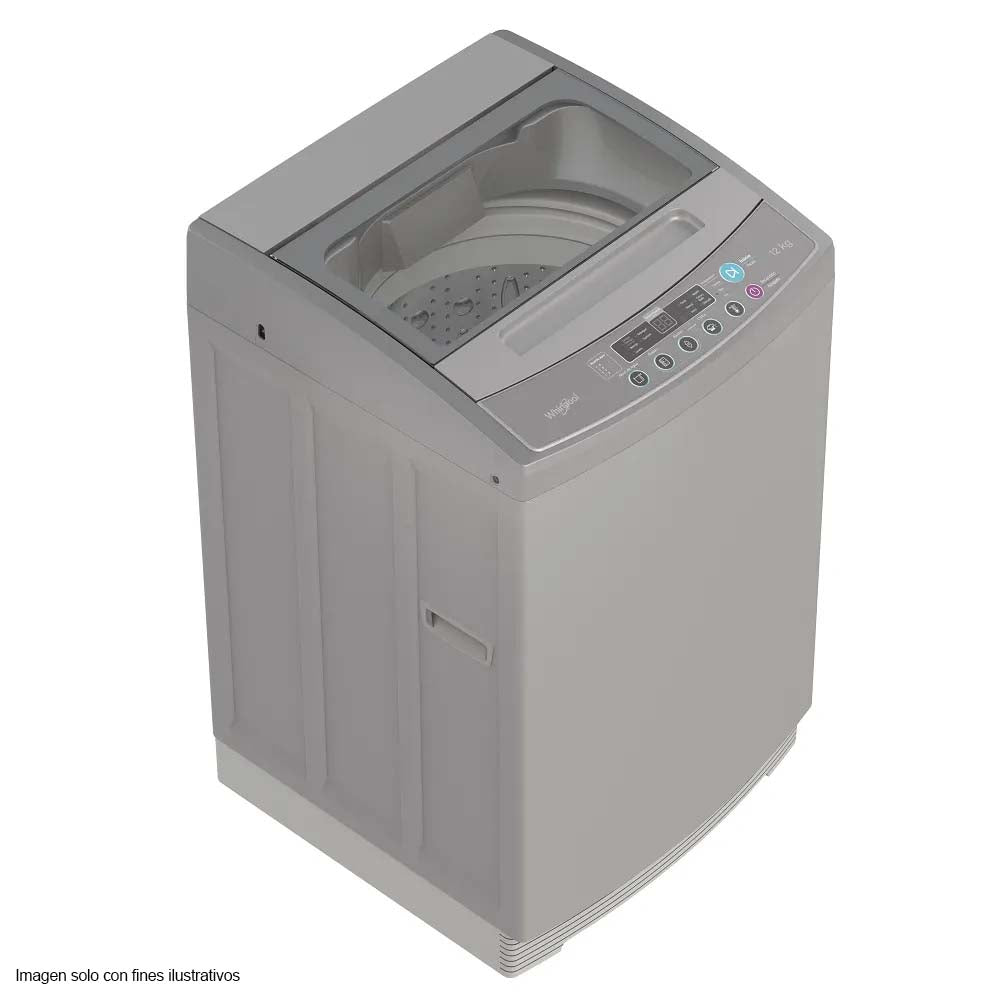 Lavadora 12 kg WWI12ASHLS whirlpool carga superior, tecnología de lavado Imperller