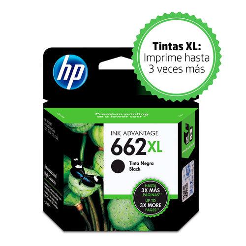 Tinta Cartucho Negro XL HP 662