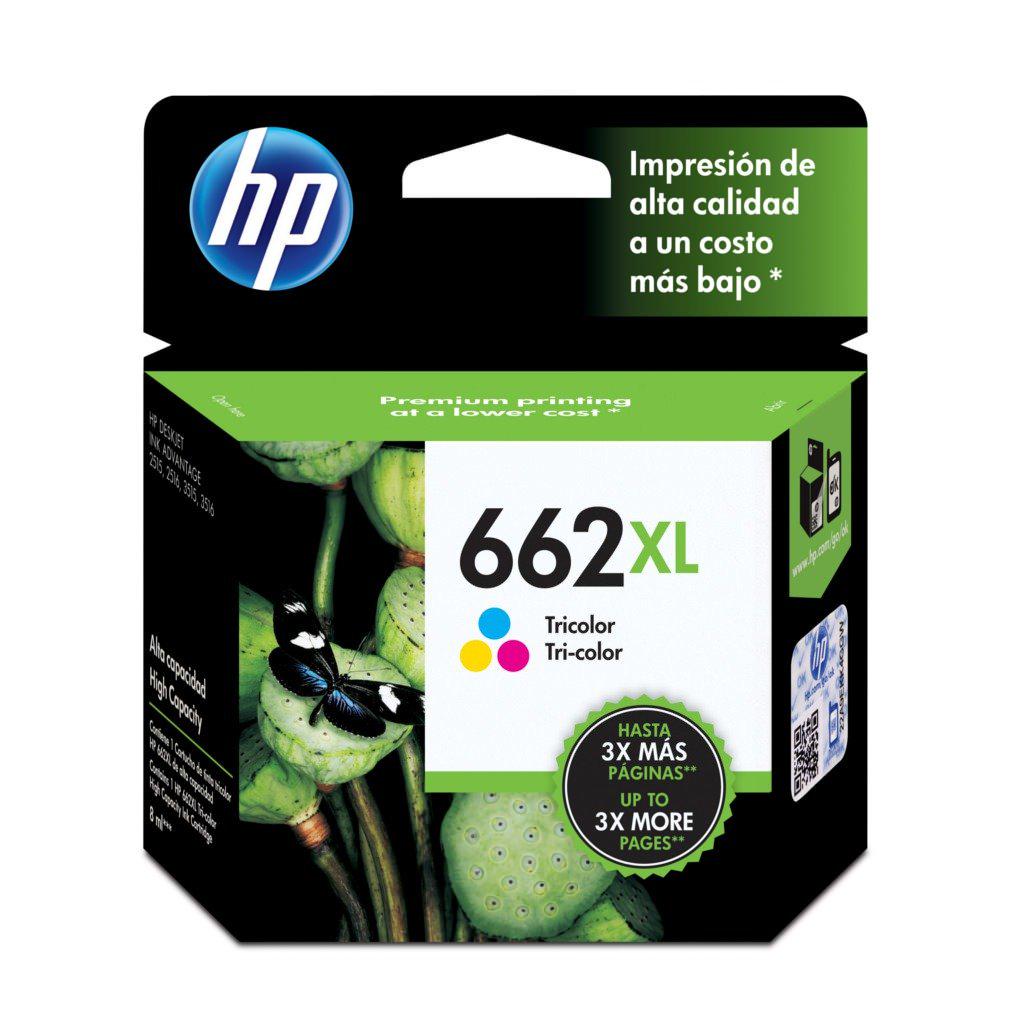 Tinta Cartucho Color XL HP 662