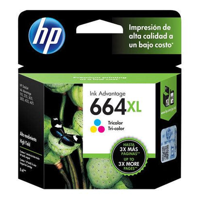 Tinta Cartucho Color XL HP 664