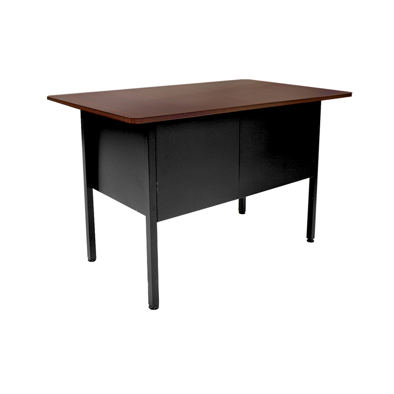 ESCRITORIO DE METAL SECRETARIA DE METAL, DP-052, 2 GAVETAS 120L X 70W X 75H CM, ESTRUCTURA Y