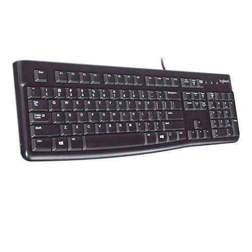 LOGITECH K120 TECLADO ESTANDAR ALAMBRICO NEGRO