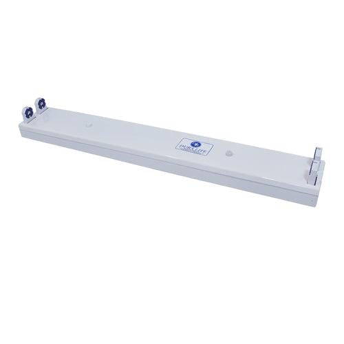 DURALITE LAMPARA COMERCIAL FLUORESCENTE CANAL 2X17 C/2TUBOS