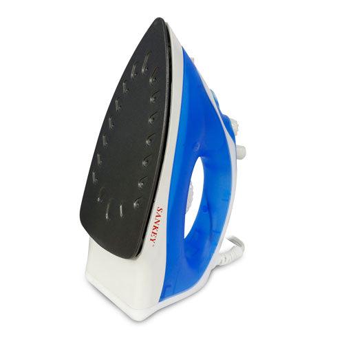 Sankey Plancha Vapor Pv-101 Azul Suela Antiadherente Control de Temperatura Indi