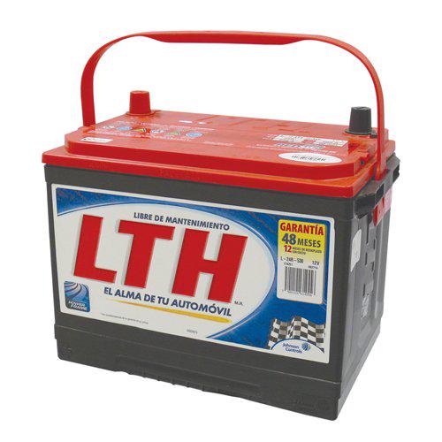 BATERIA PLASTICA L-24R-530 LTH, LIBRE MANTENIMIENTO