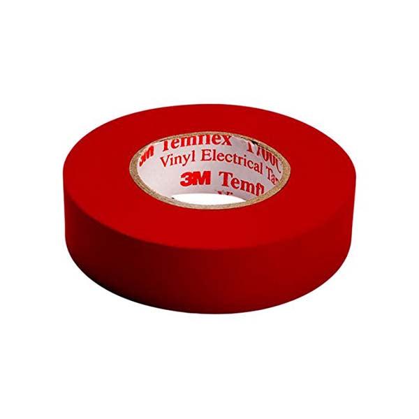 3M Tape Electrico Temflex Gr 3/4X60 Rojo