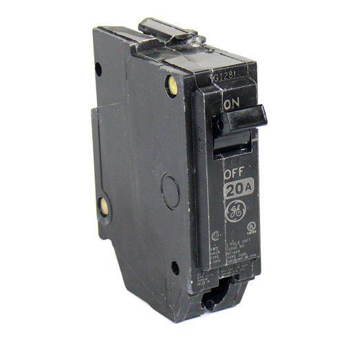 GE BREAKER 20 AMPS 1P THQL1120