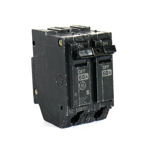 GE BREAKER 60 AMPS 2 POLOS THQL2160