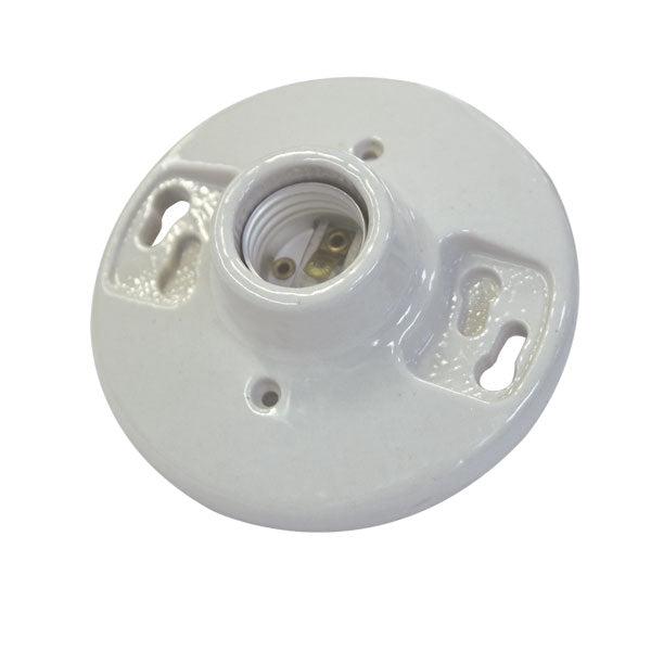 LEVITON ROSETA - SOCKET PORCELANA SIN CADENA 49875
