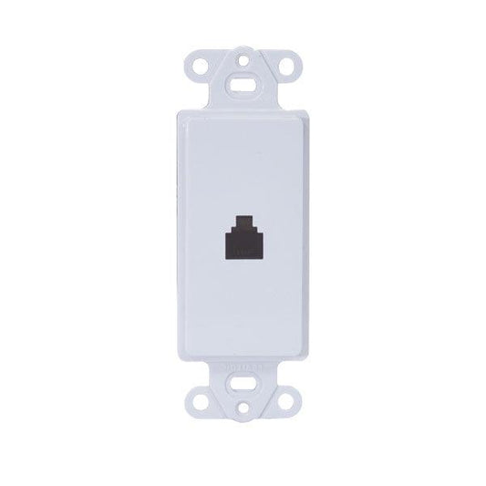 LEVITON TOMACORRIENTE SALIDA TELEFONO DECO TEL BL