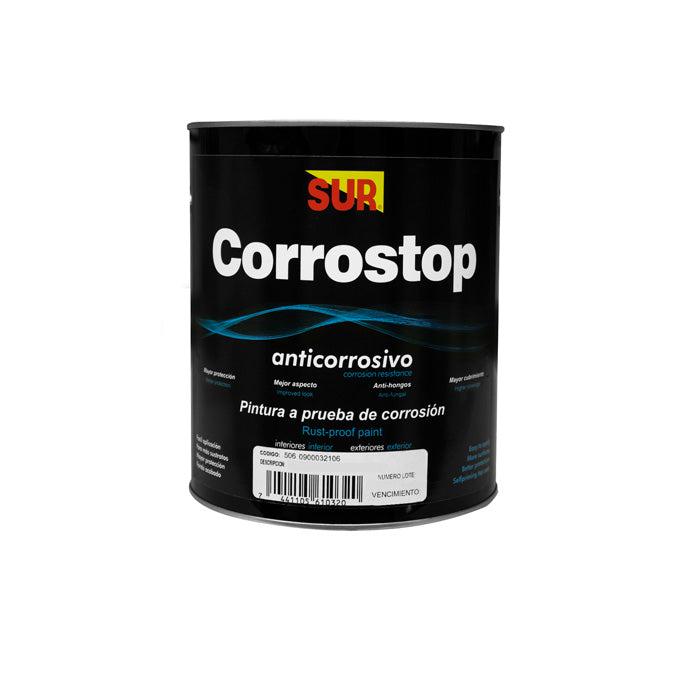 Sur Pintura Anticorrosiva Corrostop Gris Oscuro Galon