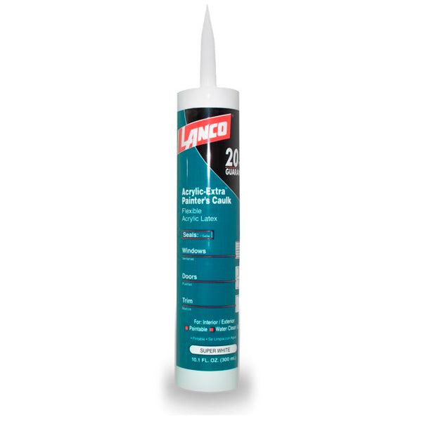 LANCO  PEGAMENTO CAULKING ACRILICO BLANCO