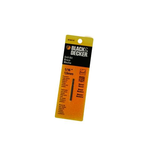 BLACK&DECKER BROCAS CONCRETO 1/16