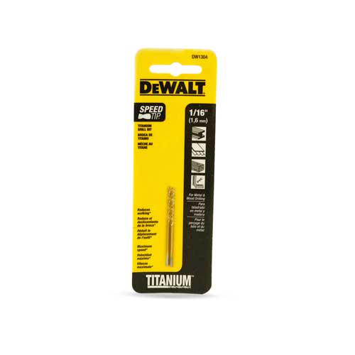 DEWALT BROCAS METAL 1/16"