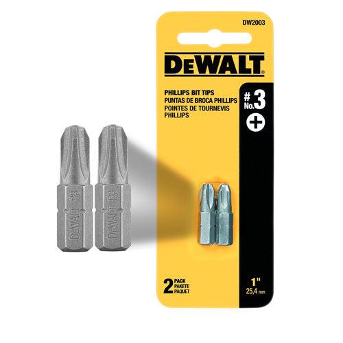 DEWALT BROCAS PUNTA PHILLIPS #3 2PK
