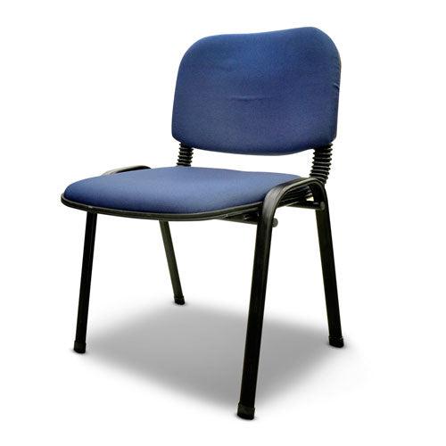 SILLA DE VISITA DC-21 SIN BRAZOS COLOR AZUL
