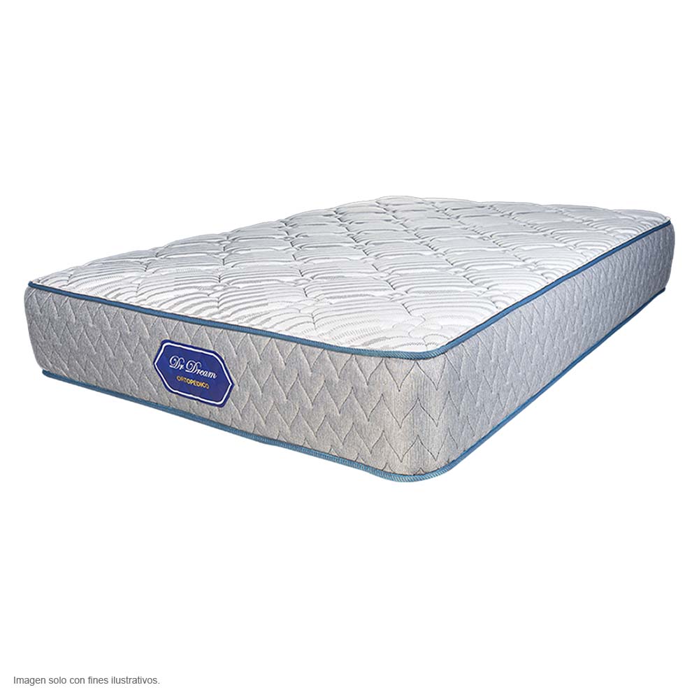 Colchón ortopédico king Dr.Dream 486 resortes, composición: fibra sintética, altura