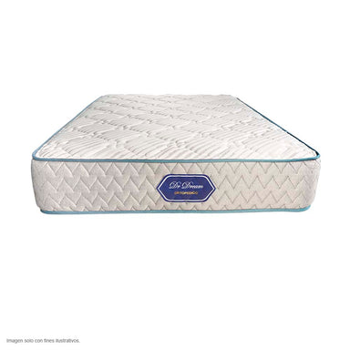 Colchón ortopédico Queen DR.dream, 405 resortes, composición fibra sintética.