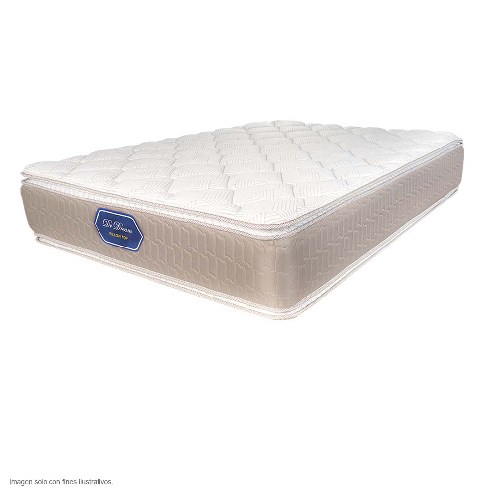 Colchón Pillow Top tamaño Queen 405 resortes Dr. Dream