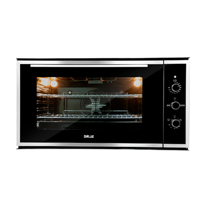 Horno a gas empotrable de 90cm modelo America 90 Drija acero inoxidable 304