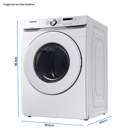 Secadora gas 20kg Samsung DV20T6000PW/AP blanco sensor dry smart check