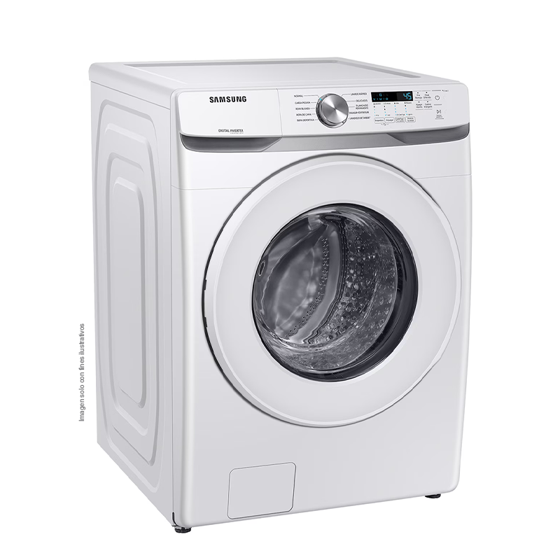 Lavadora eléctrica carga frontal de 20kg Samsung WF20T6000AW/ AP smart check