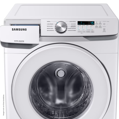 Lavadora eléctrica carga frontal de 20kg Samsung WF20T6000AW/ AP smart check