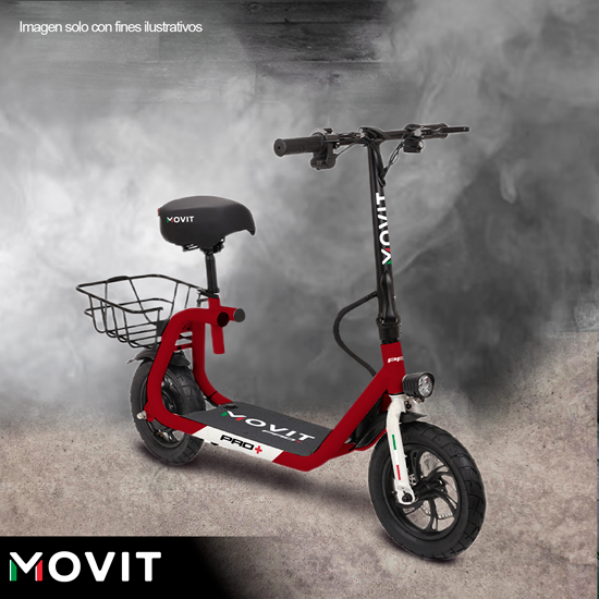 SCOOTER MOVIT PRO + 25KM/H AUTONOMIA 30 KM