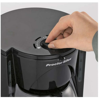 cafetera 12 tazas PS48524RY-MX  Protor Silex color negro filtro permanente