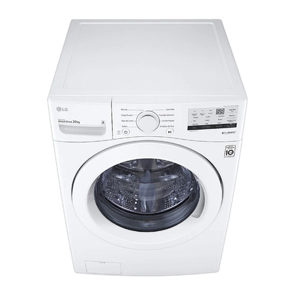 Lavadora inverter de carga frontal, 20 kg, WM20WV26W, LG, Smart Diagnosis