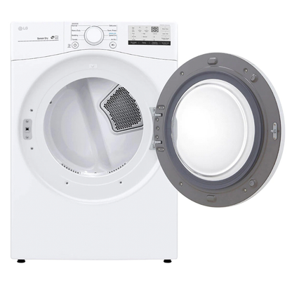 Secadora a gas de carga frontal, 20 kg, DF20WV2W, LG, Sensor Dry y Smart Diagnosis