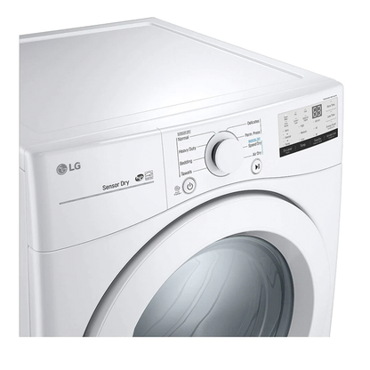 Secadora a gas de carga frontal, 20 kg, DF20WV2W, LG, Sensor Dry y Smart Diagnosis