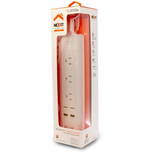 Nexxt Regleta Smart MM105NXT07 3 Tomas + 2 Puertos USB