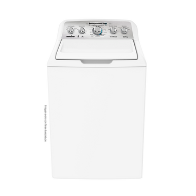 Lavadora 22kg LMA72215CBAB0 Mabe carga superior tina de acero inoxidable, Tecnología Aqua Saber Green