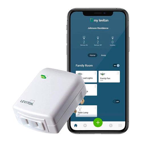 Leviton Plug-In Dimmer Smart DW3HL-1BW Wifi