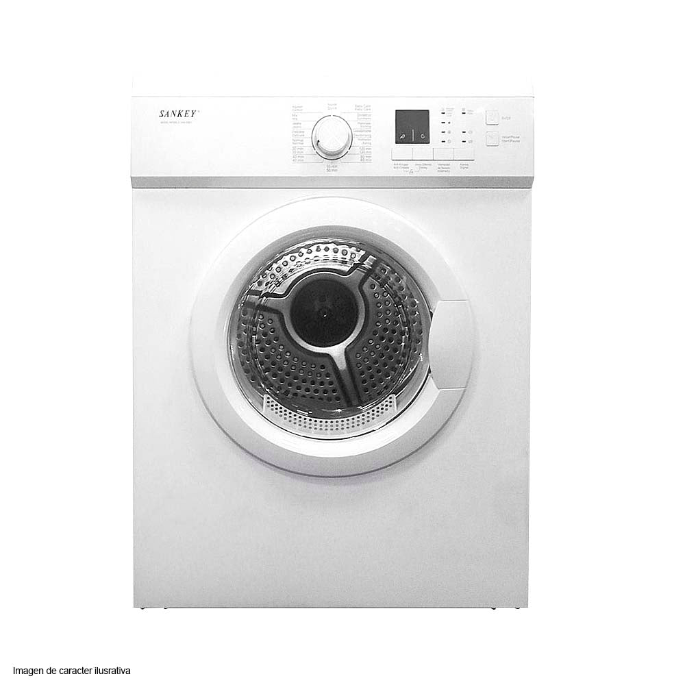 Secadora 8kg WM-D801  Sankey carga frontal, tambor de acero inoxidable