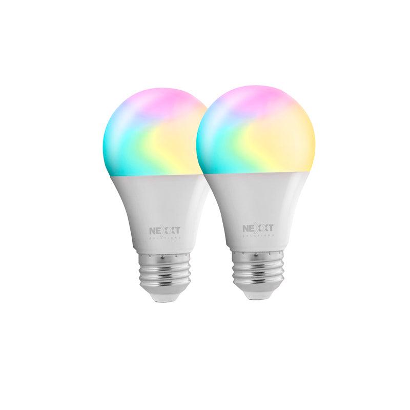 NEXXT BOMBILLO SMART RGB PACK 2 WI-FI NHB-C110-2PK