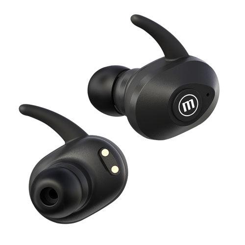 Audifonos Maxell 348481 Mini Duo in ear Bluetooth negros.
