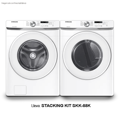 Combo Samsung lavadora 20 kg WF20T6000AW/AP + secadora 20 kg DV20T6000PW/AP + Stanking kit SKK-8K