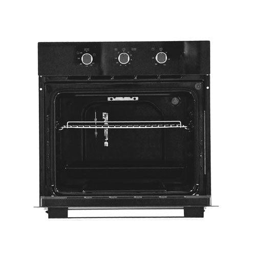 NISATO HORNO EMPOTRABLE GAS 24" NPH-24GBDM NEGRO ENCENDIDO ELECTRICO TIMER ROSTIZADOR PARRILLAS INTERNAS LUZ