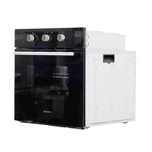 NISATO HORNO EMPOTRABLE GAS 24" NPH-24GBDM NEGRO ENCENDIDO ELECTRICO TIMER ROSTIZADOR PARRILLAS INTERNAS LUZ