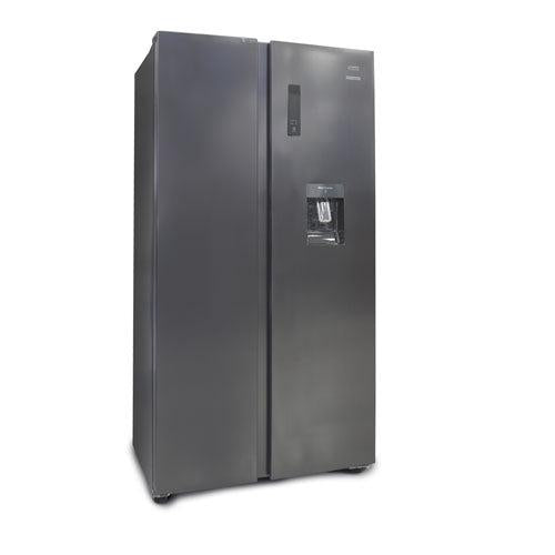 Refrigeradora19.7pc  RF-NV-SB570LDS Mystic Side by side Inverter, No Frost, acabado acero inoxidable, control digital externo de temperatura