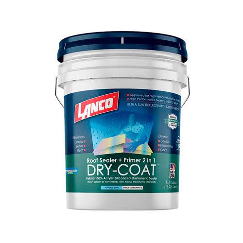 Lanco Impermeabilizante Dry Coat Techo Blanco 5 Galones