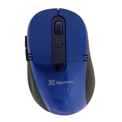 Klip KMW-330BL Mouse Inalámbrico Azul